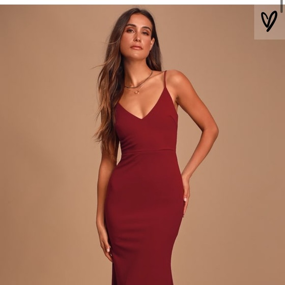 COPY - Lulus Infinite Glory Wine Red Maxi Dress - Picture 4 of 11